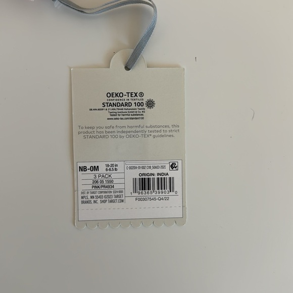 Cloud Island 3-Pack Long Sleeve Bodysuits/Onesies - Picture 6 of 7